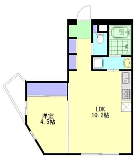 NEXUSグリーンピアS・T【5階】の間取り