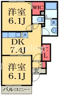 ソレアード【1階】の間取り