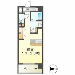 Rivage【4階】の間取り