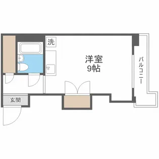 北海道札幌市中央区北一条西22【マンション】の間取り