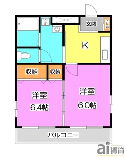 ジュネパレス【3階】の間取り