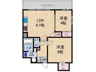 Loire F【2階】の間取り