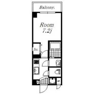 愛知県名古屋市中区新栄2【マンション】の間取り