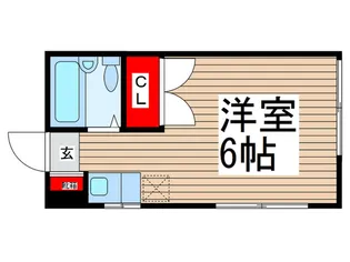 ハイツ山口【1階】の間取り