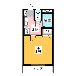 CFSはつおいI【1階】の間取り