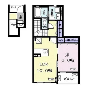 kujira-so【2階】の間取り