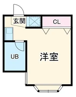 パレット西生田B【1階】の間取り