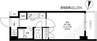 東京都渋谷区笹塚1【マンション】の間取り