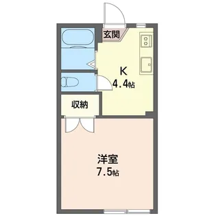 ハイツアゼリア【2階】の間取り