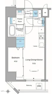 東京都豊島区池袋2【マンション】の間取り
