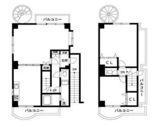 下馬アネックスの間取り