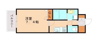 アルファレガロ神戸元町【15階】の間取り