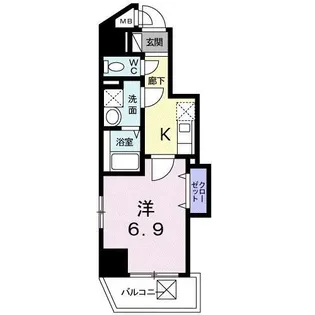 アルカディアV【5階】の間取り