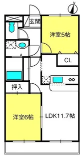 ライフシティホープ【3階】の間取り