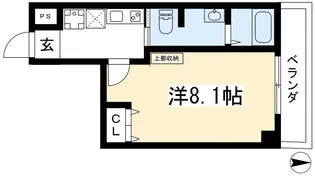 ピュアリスMiyabi【2階】の間取り