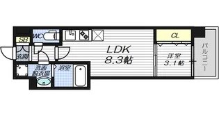 ミラージュパレス都島本通【2階】の間取り
