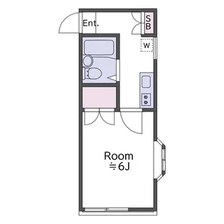 シャンデール【2階】の間取り