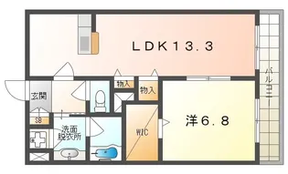 サンクチュアリー【3階】の間取り