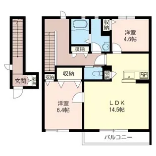 SHM スッド【2階】の間取り