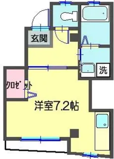 バリオオコシ【1階】の間取り