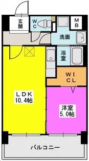 F・STAGE博多【7階】の間取り