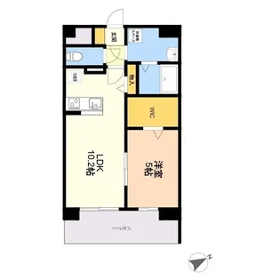 クレアスーンII【1階】の間取り