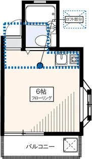ラムール【2階】の間取り