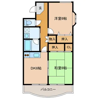 文武館【2階】の間取り