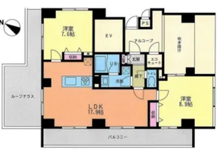 ヴァリエ原町田【3階】の間取り