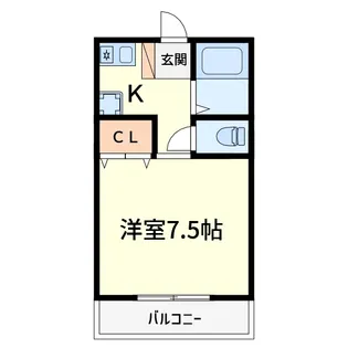 T’S SQUARE 野見町【6階】の間取り