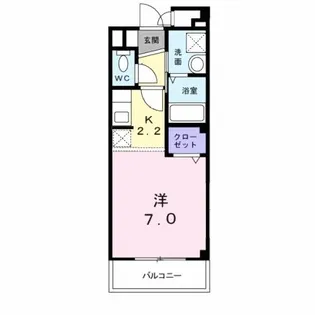 エテルノカーサ東千葉【5階】の間取り