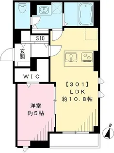 South Side 11【3階】の間取り