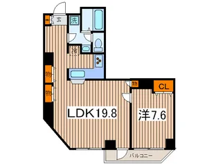ウィルテラス新代田【3階】の間取り