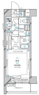 ディアレイシャス大森WEST【2階】の間取り