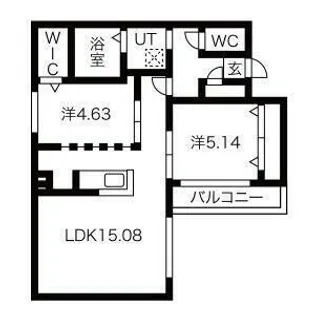 コローレ819【5階】の間取り