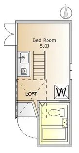 クリアスタイル鷺宮【2階】の間取り