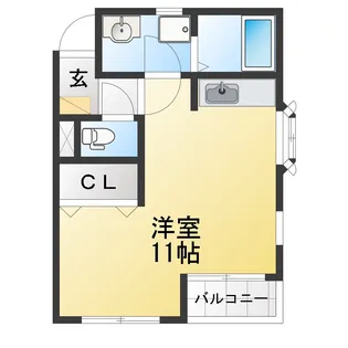 アルプスレジデンス【3階】の間取り