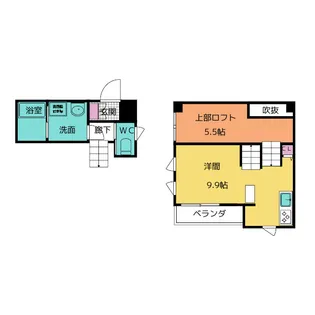 First Stage【2階】の間取り