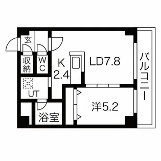 ブランカシータ【3階】の間取り