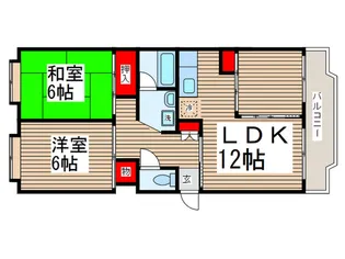 コート・トライアングル【2階】の間取り