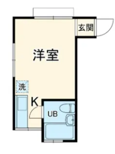 ニューライフ横浜【2階】の間取り