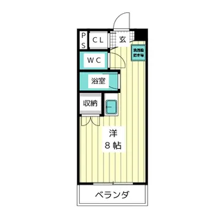 エミネンス山中【1階】の間取り
