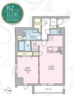 アーバンノット原宿【5階】の間取り