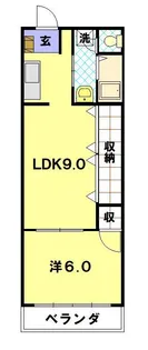 吉田ビル【5階】の間取り