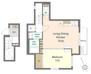 ファイン プレジオ【2階】の間取り
