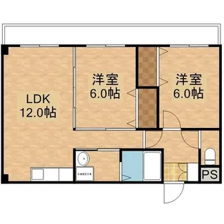 クレールエミナ【2階】の間取り
