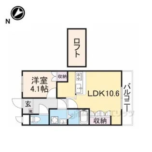 シャルマンコート2番館【2階】の間取り