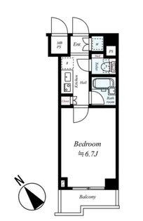 ルーブル南池袋【4階】の間取り