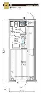 MAXIVbasic亀戸【4階】の間取り