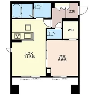 日吉ガーデンヴィラ【1階】の間取り